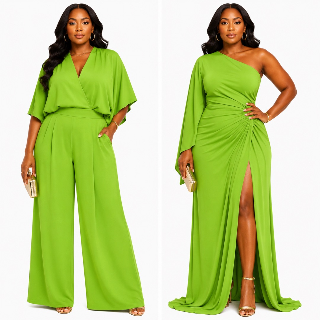 Luxury Neon Lime Smooth satin Fabric