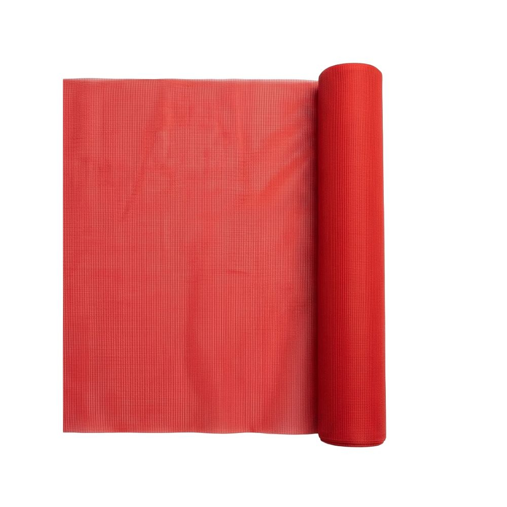 Vibrant Red Leather Material