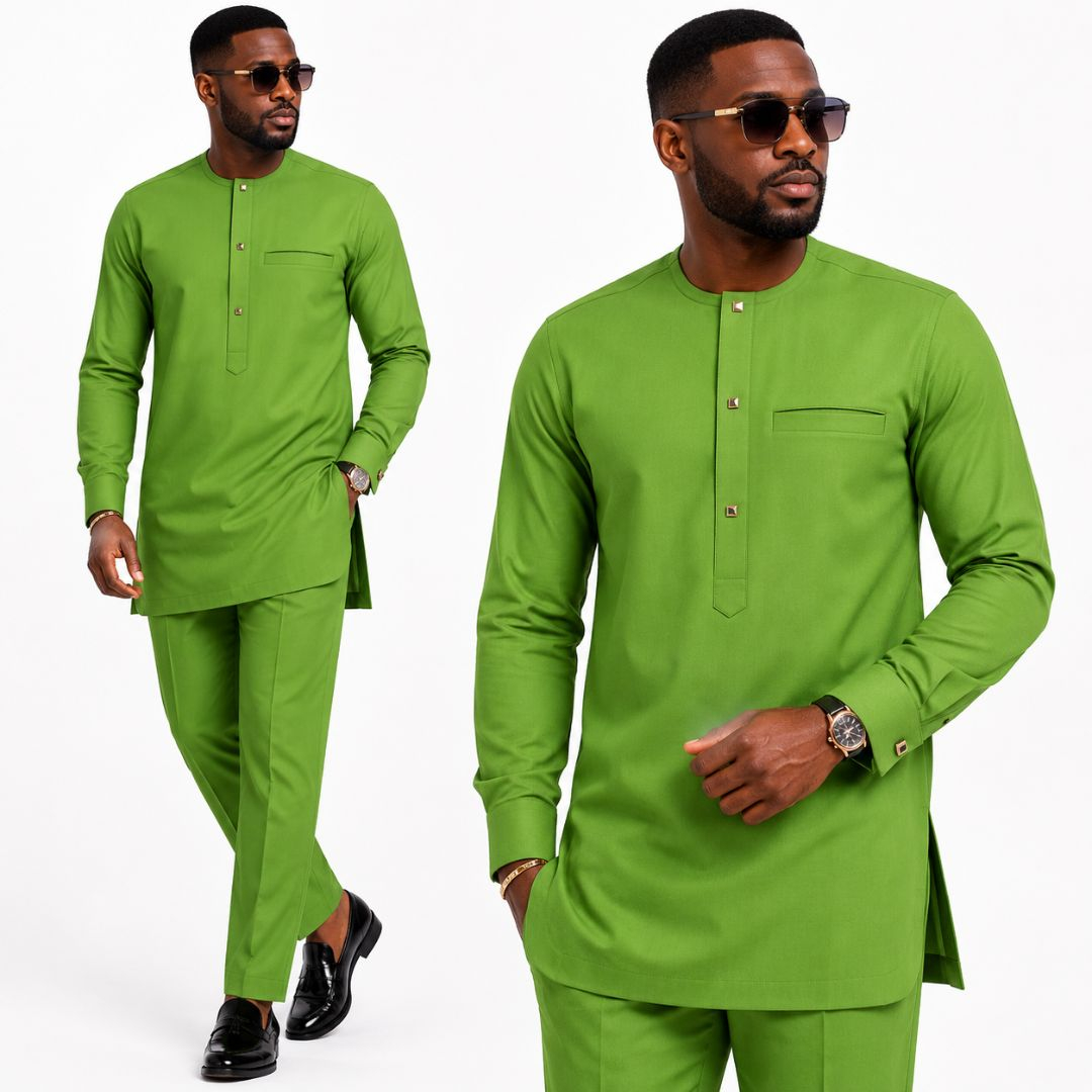 Lime Green Plain Fashion Fabric