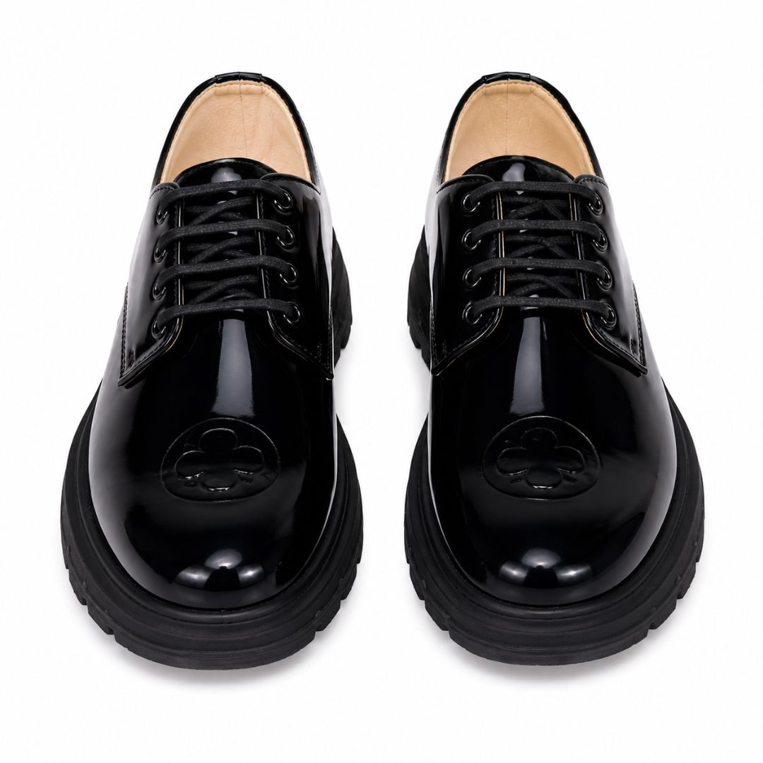 Premium Glossy Black Formal Mens Shoe