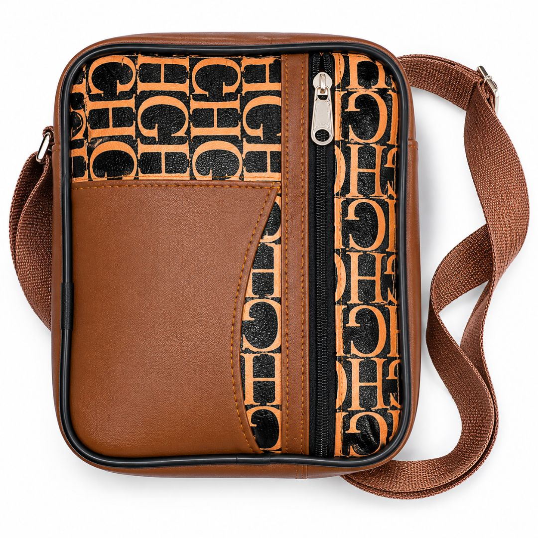Durable Patterned Crossbody Utility Bag
