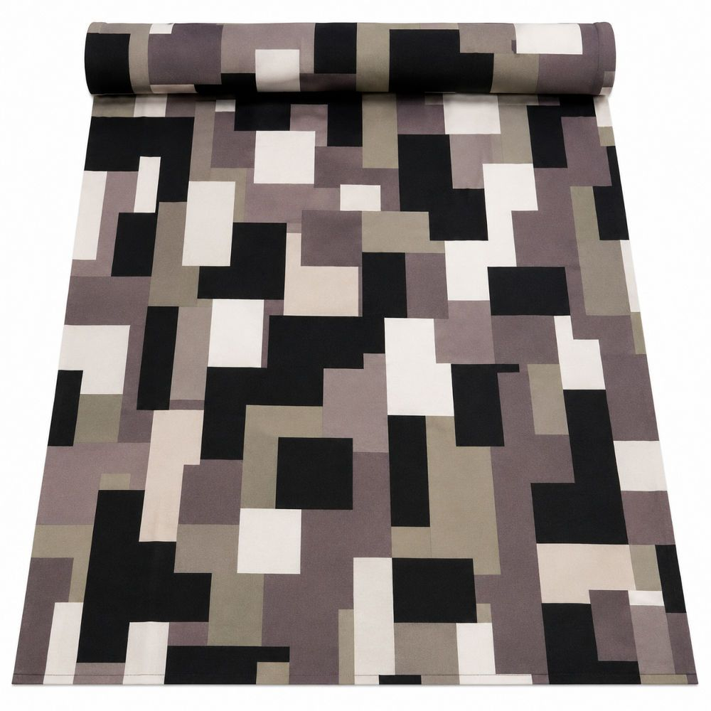 Geometric Pattern Polyester Fabric