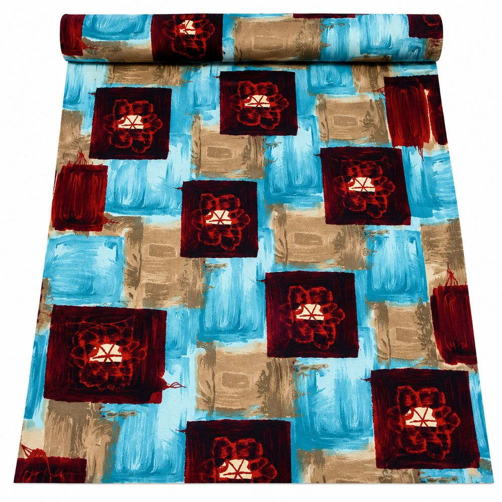 Abstract Multicolor Pattern Ankara Fabric