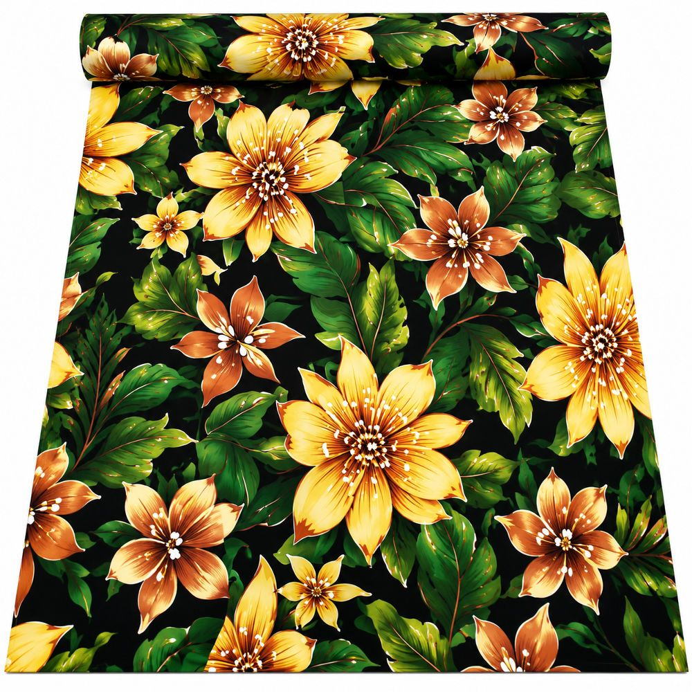Large Floral Fashion Ankara Fabric