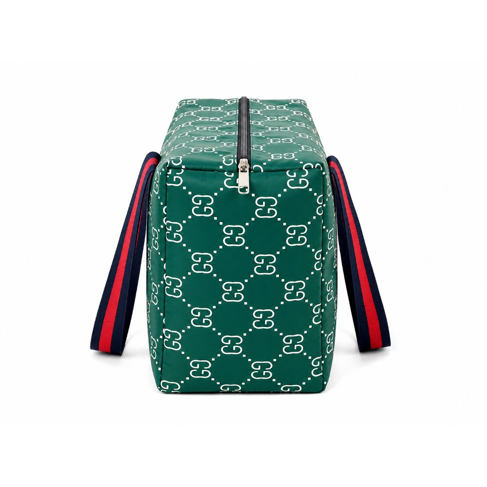 Large patterned Travel Bag with zipper closure