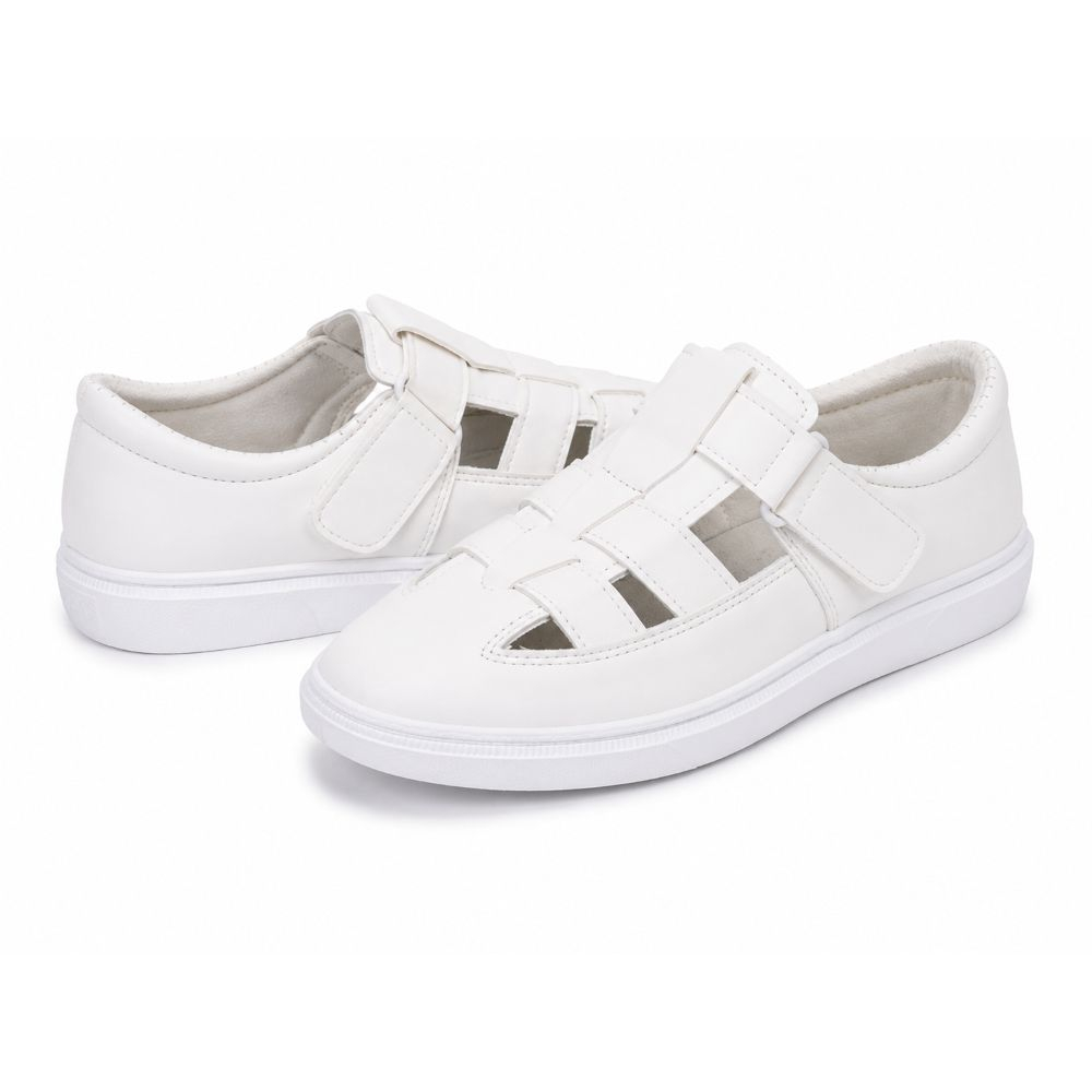 Quality Men White Casual Fisherman Loafers