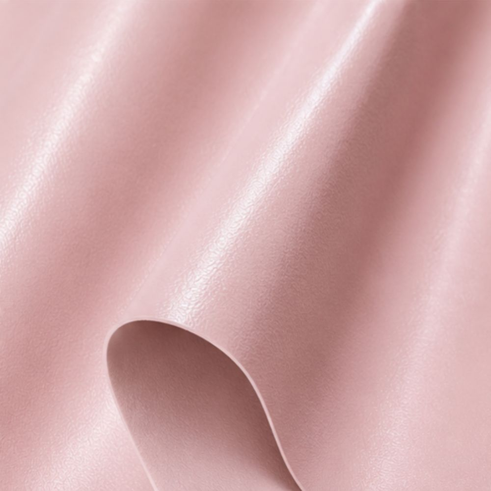 Smooth Blush Pink Synthetic Leather Material