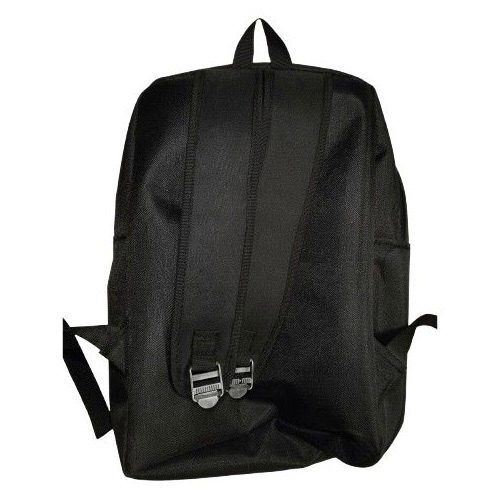 Black and Pink Durable School Backpack