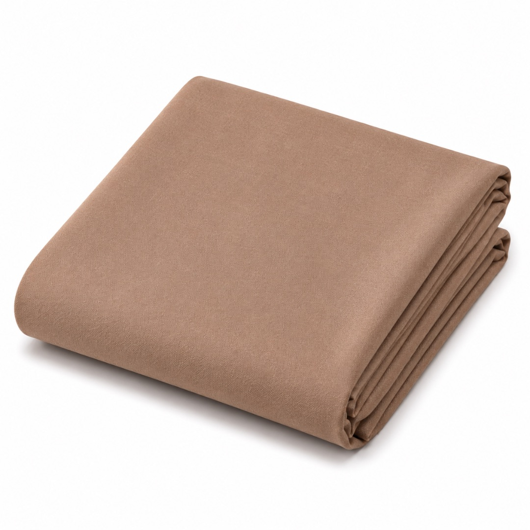 Premium Mocha Crepe Fabric