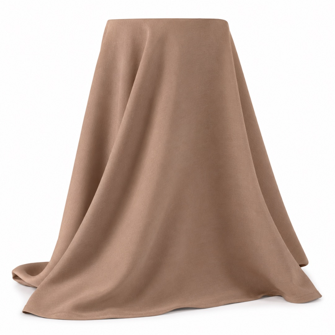 Premium Mocha Crepe Fabric