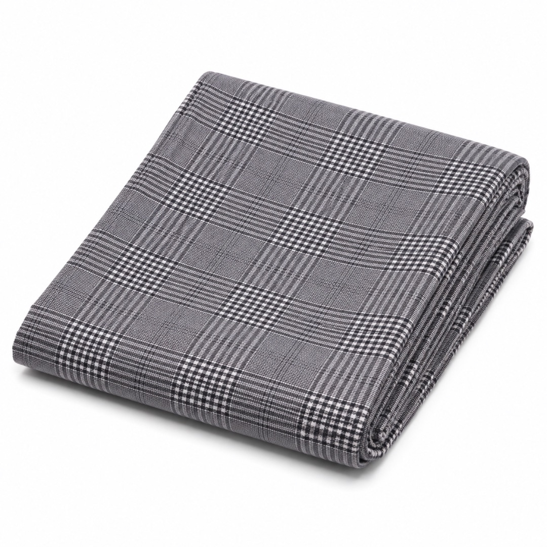 Classic Glen Check Plaid Suit Fabric