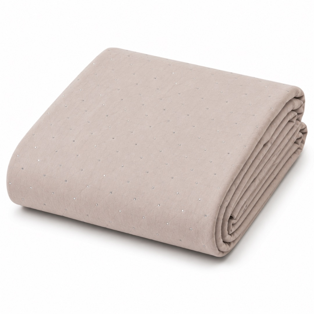 Shimmering Champagne Textured Fabric