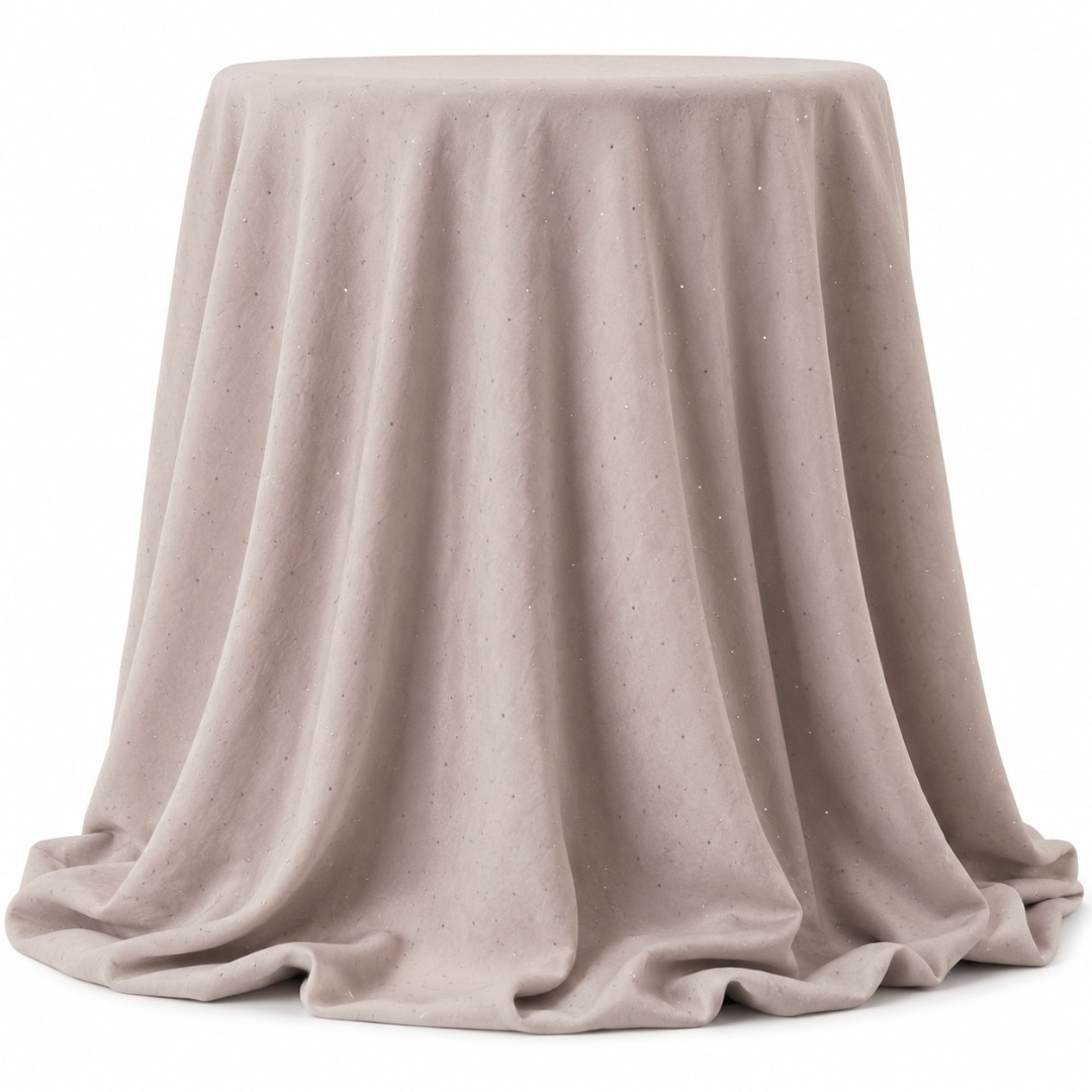 Shimmering Champagne Textured Fabric