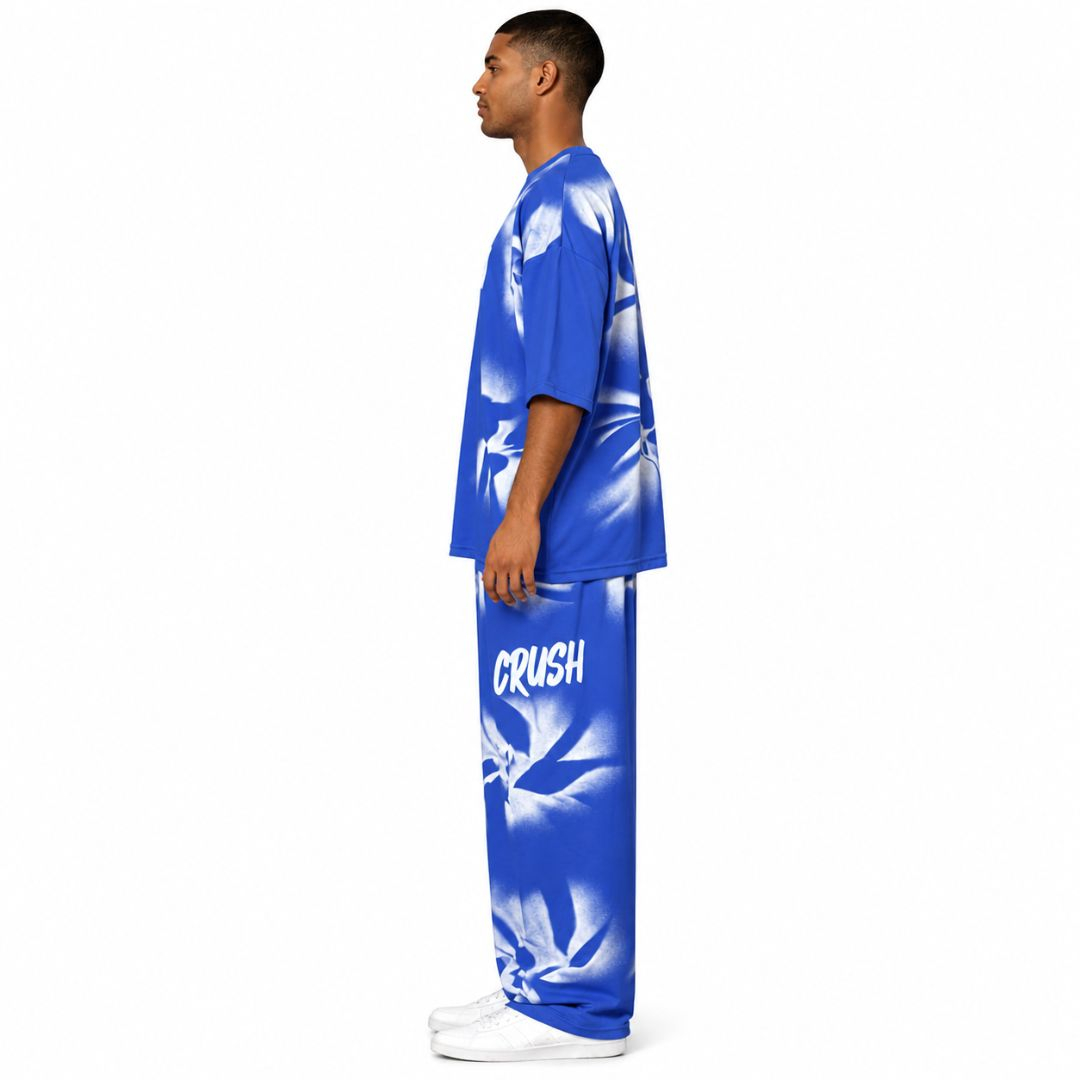 Crush Graphic Print Top & Pants Set
