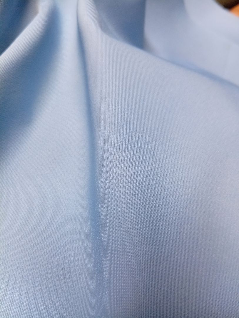 Cashmere Premium Powder Blue Twill Fabric