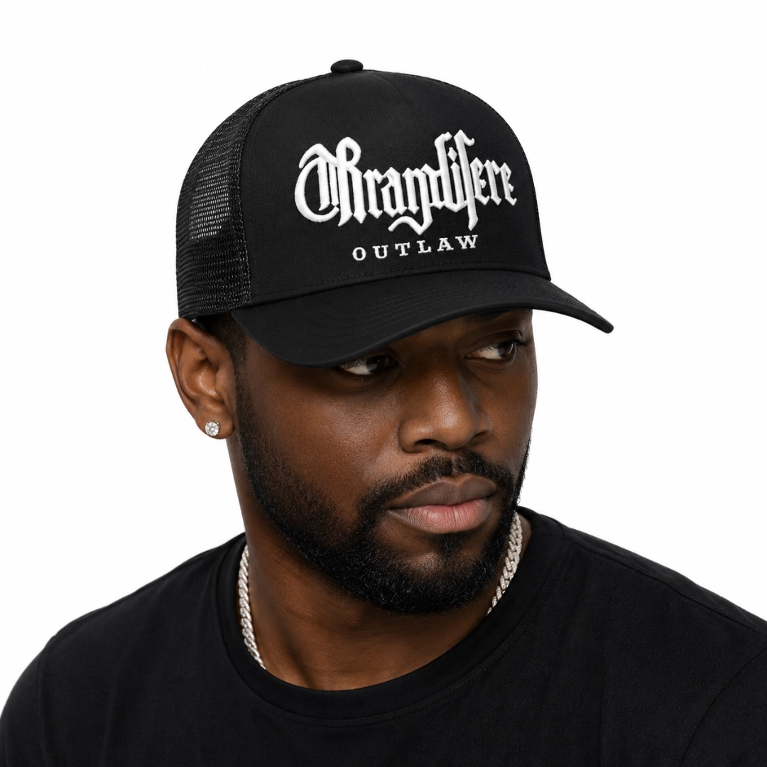 Mangler Premium Black Trucker Cap