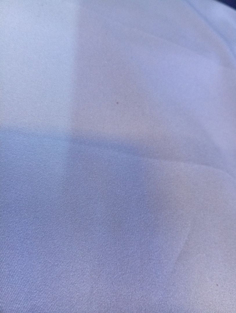 Premium Solid Light Blue Stock Fabric for Senator