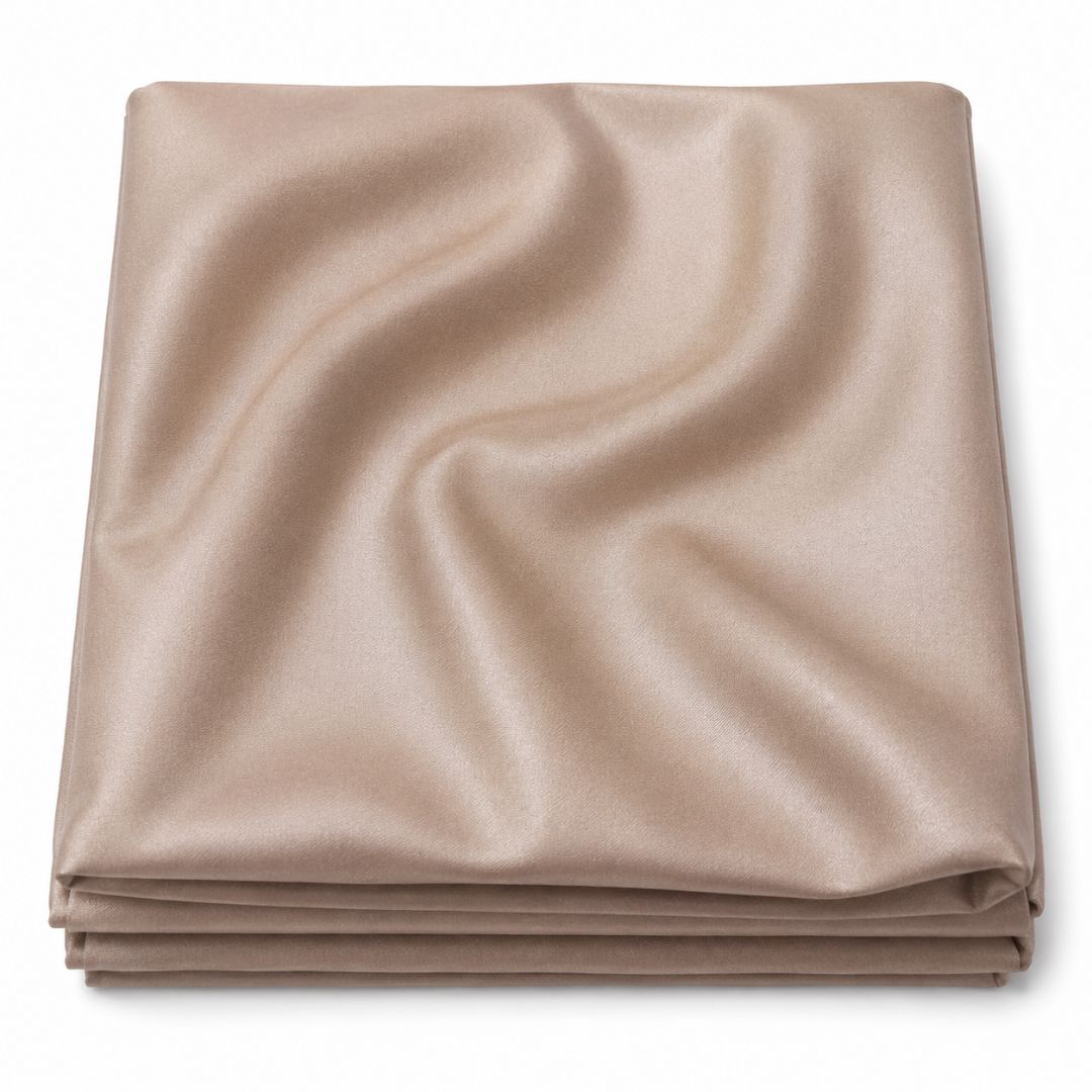 Premium Champagne Beige Plain Fashion Fabric