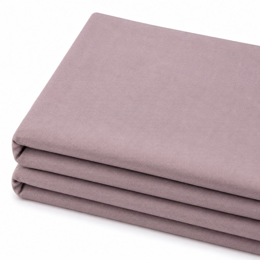 Premium Dusty Mauve Herringbone Fabric