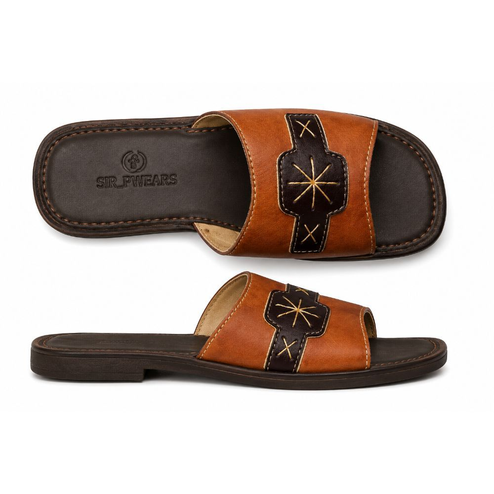 Mens Adjustable Buckle Comfort Sandals