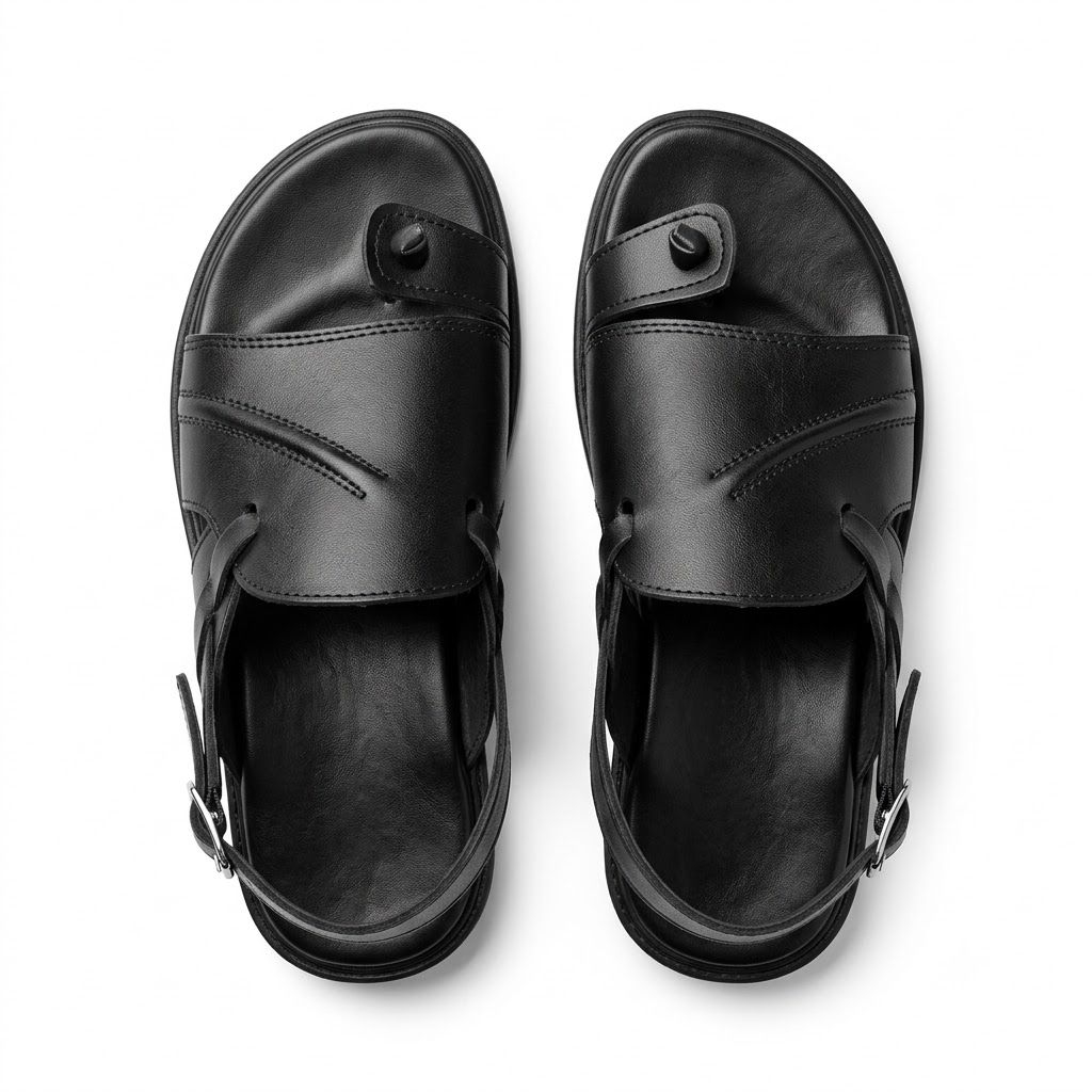Men Eclipse Slingback Leather Sandals
