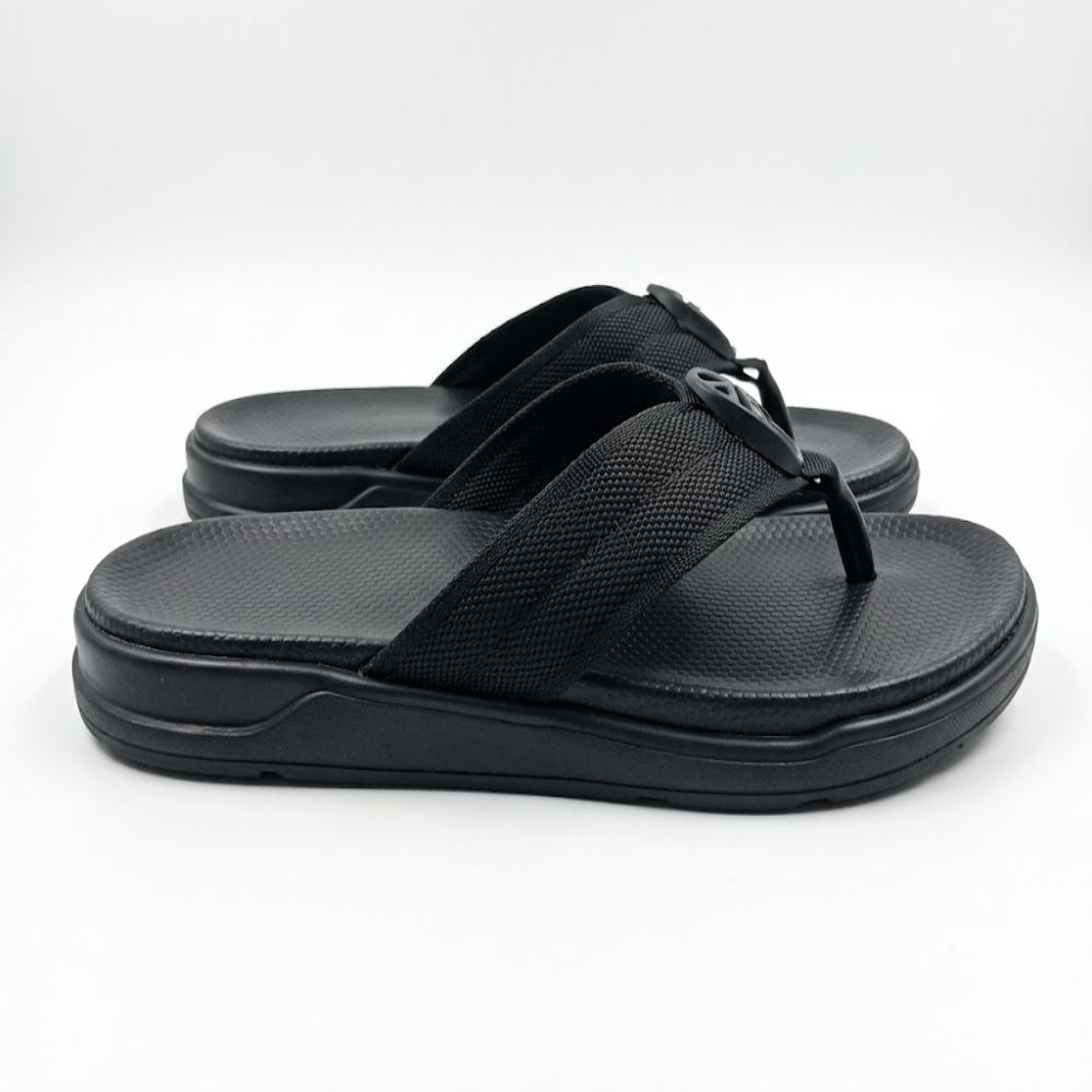 ShadowFlex Men Black Comfort Flip Flops
