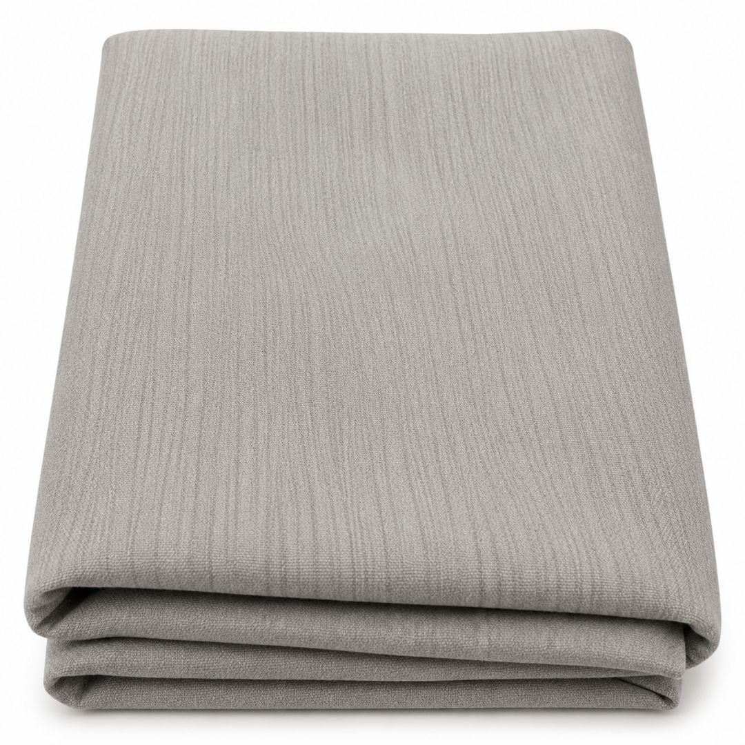Sterling Cascade Textured Weave Fabric