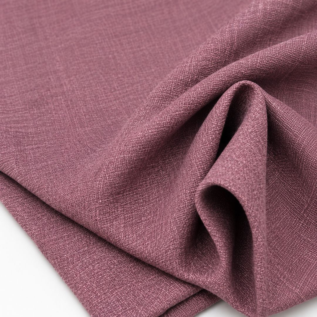 Vintage Mauve Crossweave Fabric