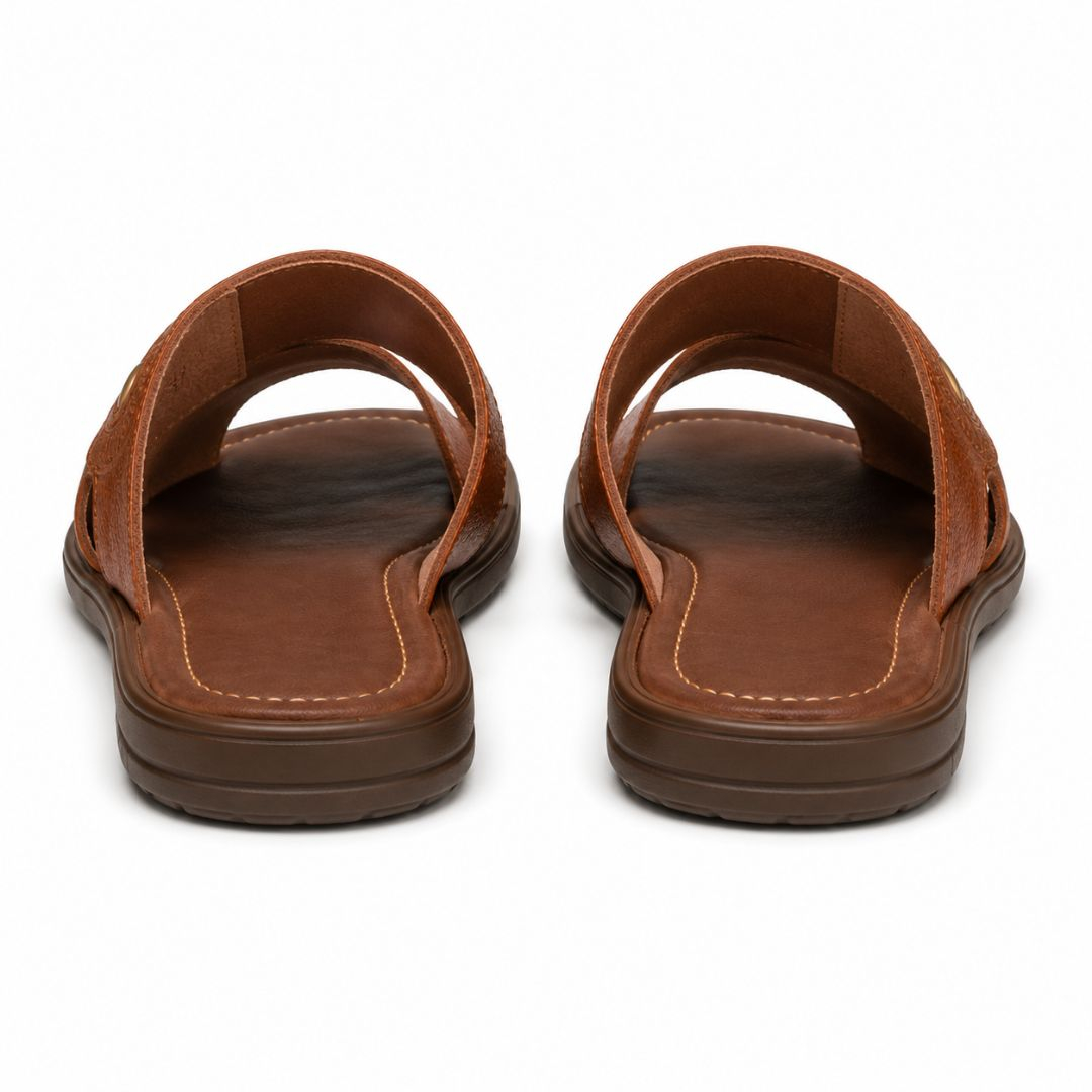 TerraCraft Heritage Leather Slides