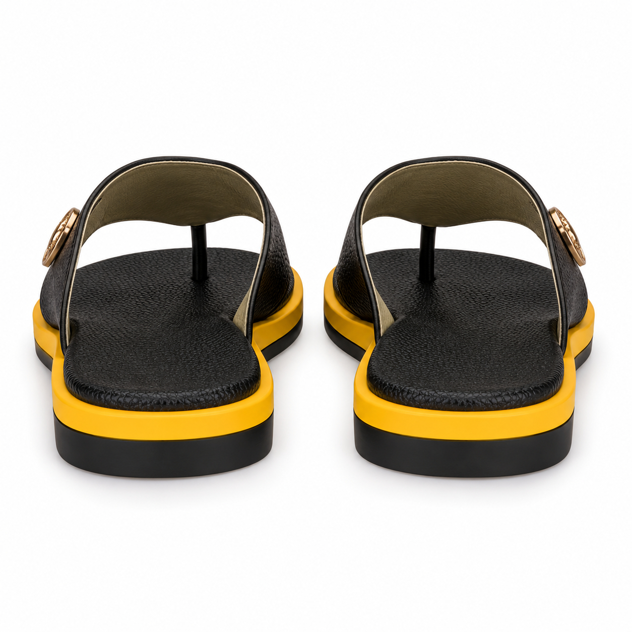 Obsidian Crest Luxe Sandals