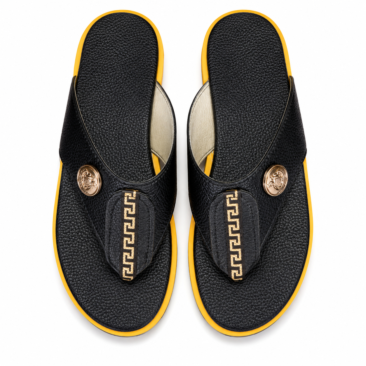 Obsidian Crest Luxe Sandals