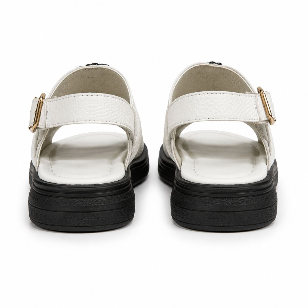 Monarch Weave Platform Sling Sandals