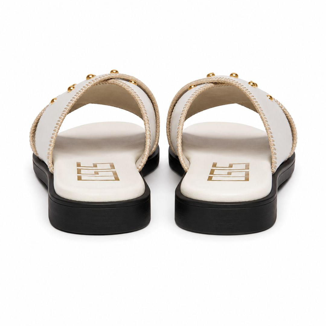 Luna Crest Studded Comfort Slides
