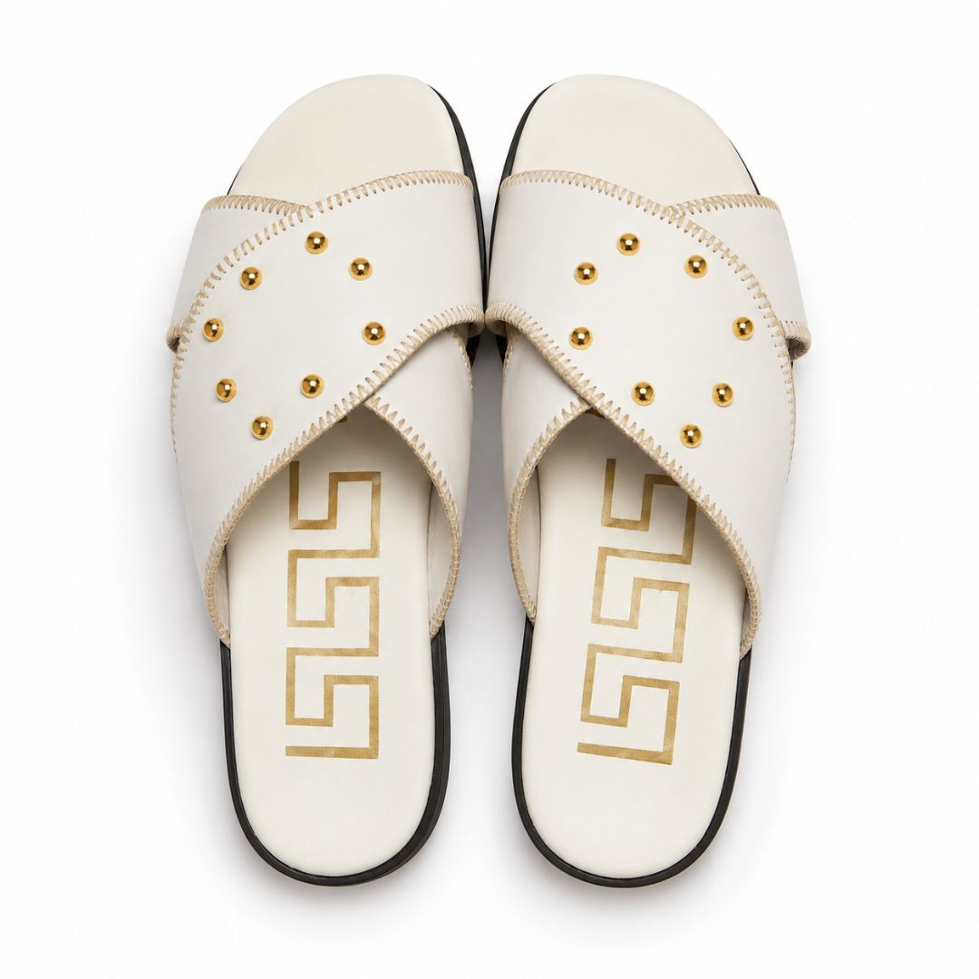 Luna Crest Studded Comfort Slides