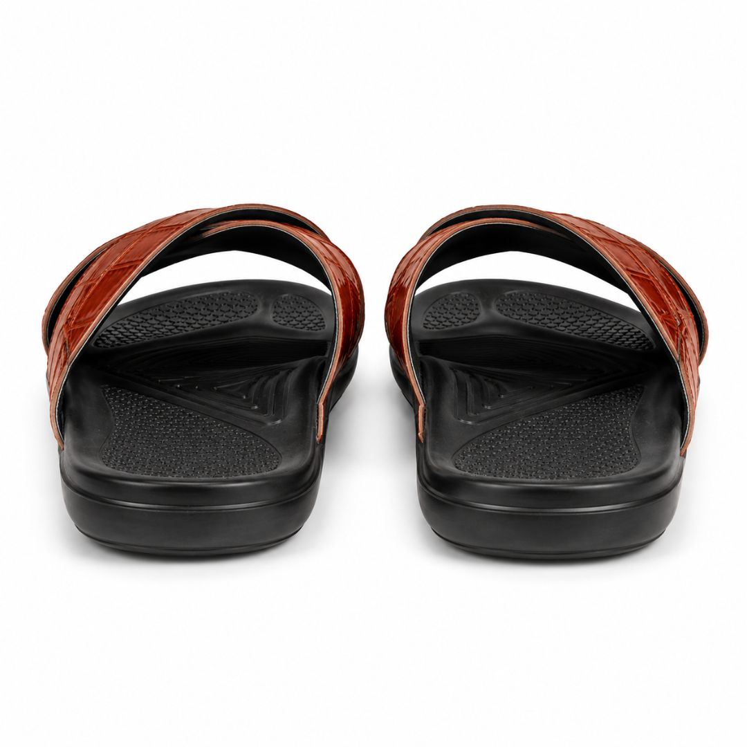 Crocora Luxe Cross Slides
