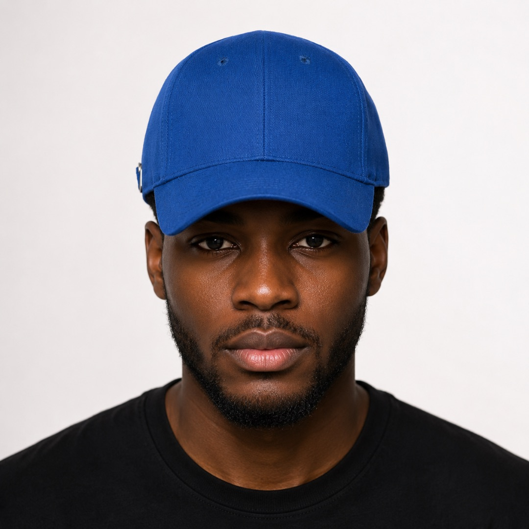 Premium Royal Blue Adjustable Baseball Cap