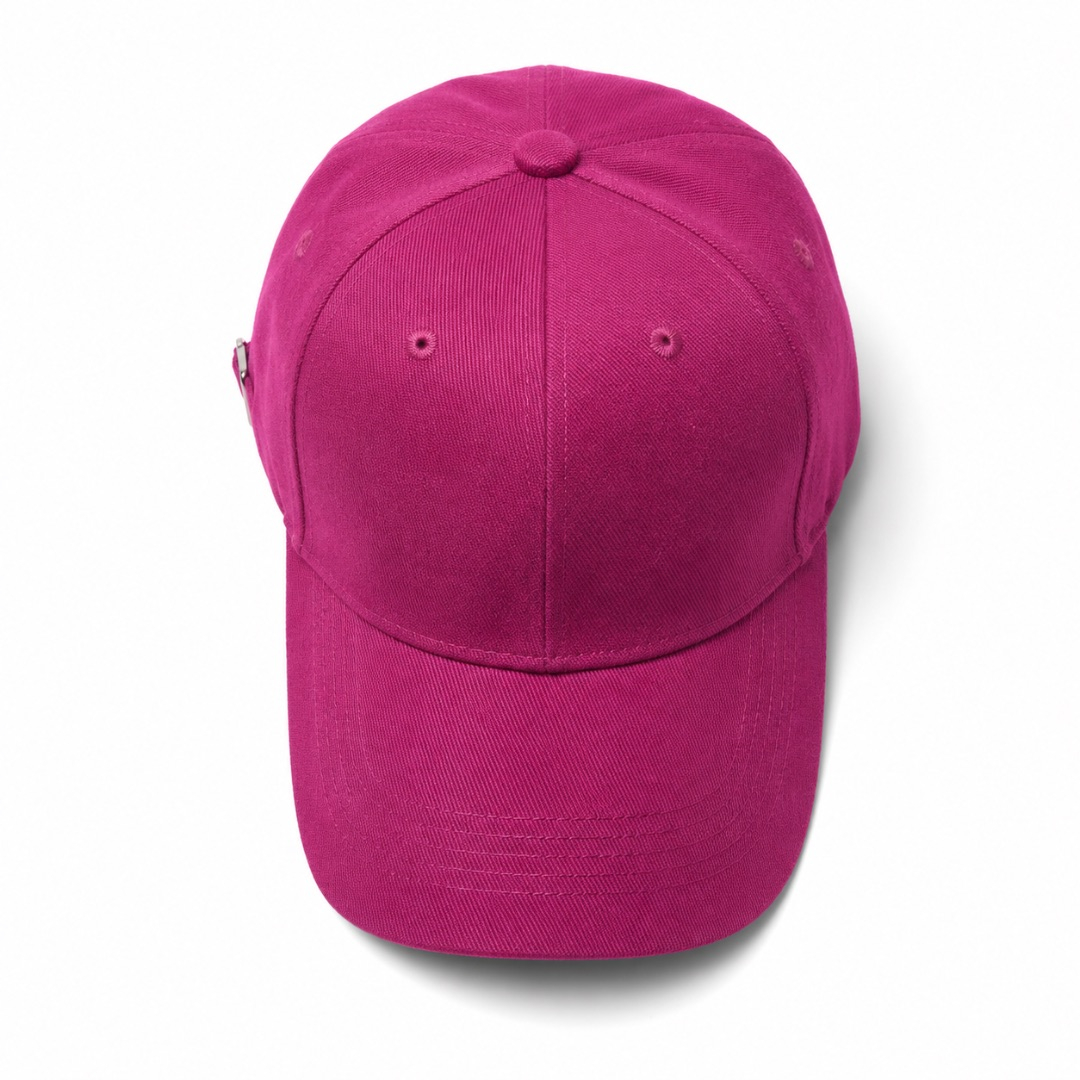 Premium Fuchsia Pink Adjustable Baseball Cap