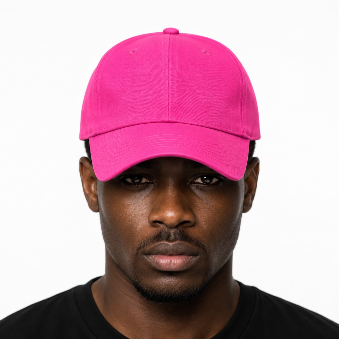 Premium Hot Pink Adjustable Baseball Cap