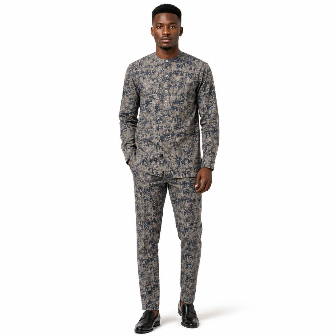 Metro Mosaic Jacquard Twill