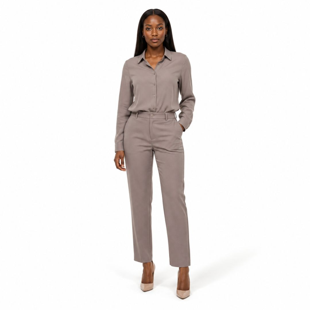 Stone Dune Chinos Premium Woven Fabric