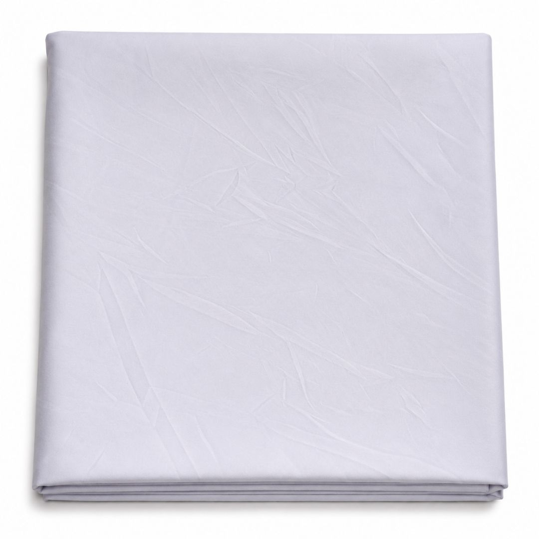 Arctic Essence White Chinos Cotton Fabric