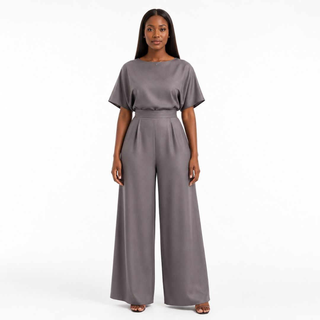 Cashmere Premium Charcoal Grey Twill Fabric
