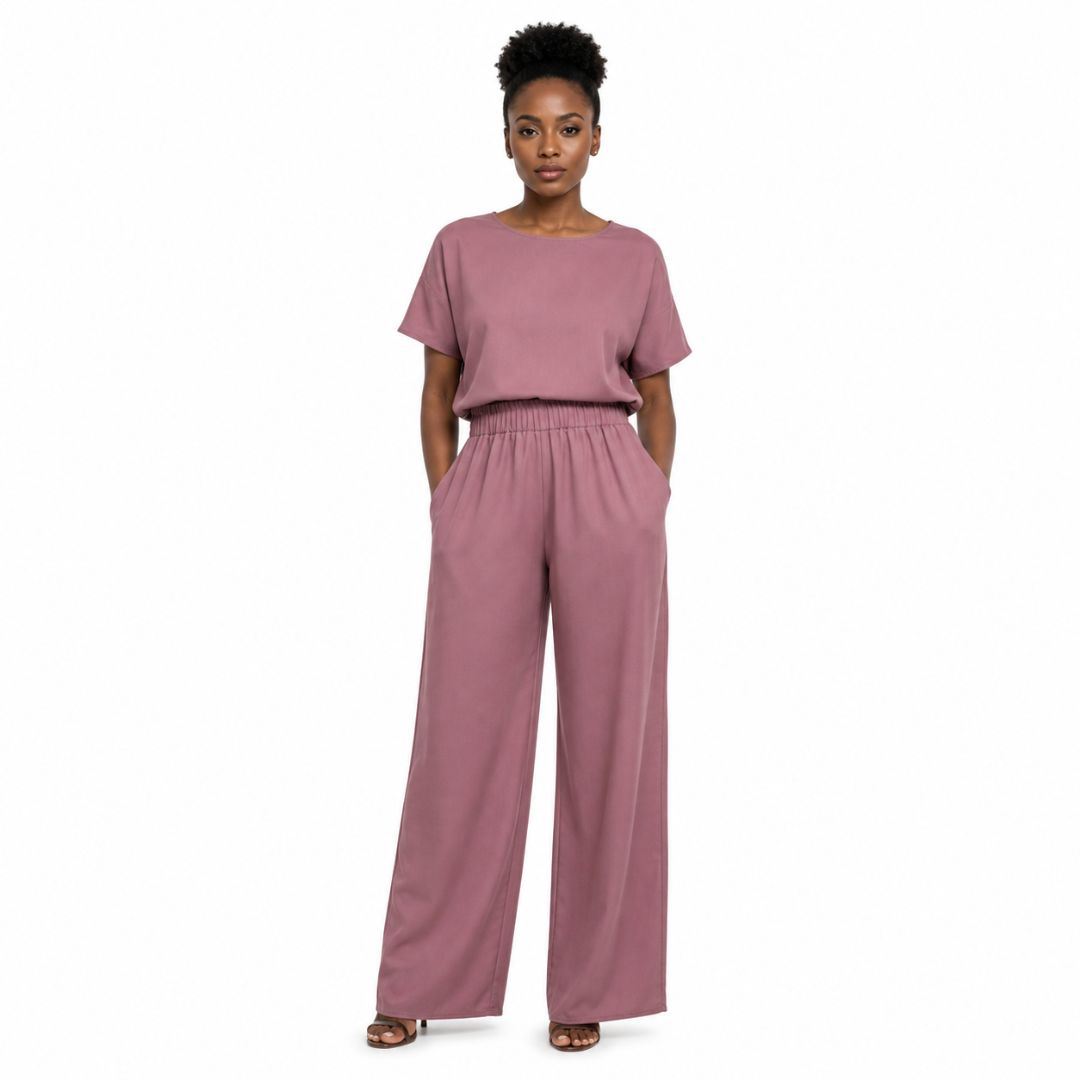Premium Dusty Mauve Twill Fabric