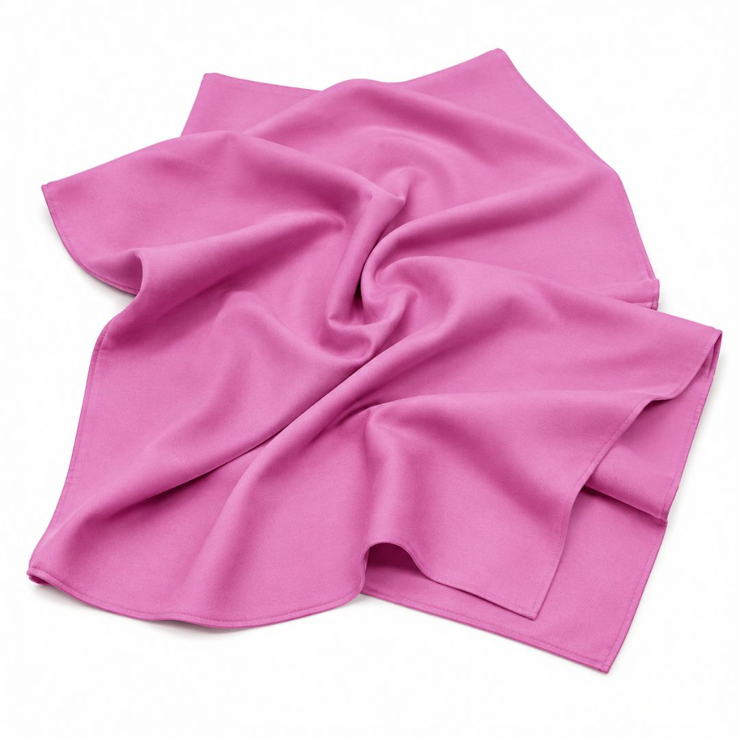 Blush Rose Premium Twill Fabric Soft Matte Woven Textile