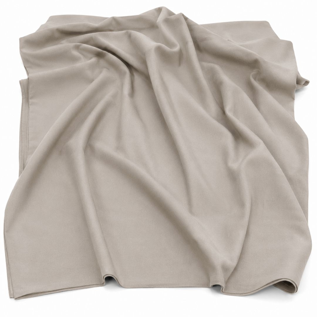 Ivory Stone Luxury Cashmere Tropical Cool Wool Fabric