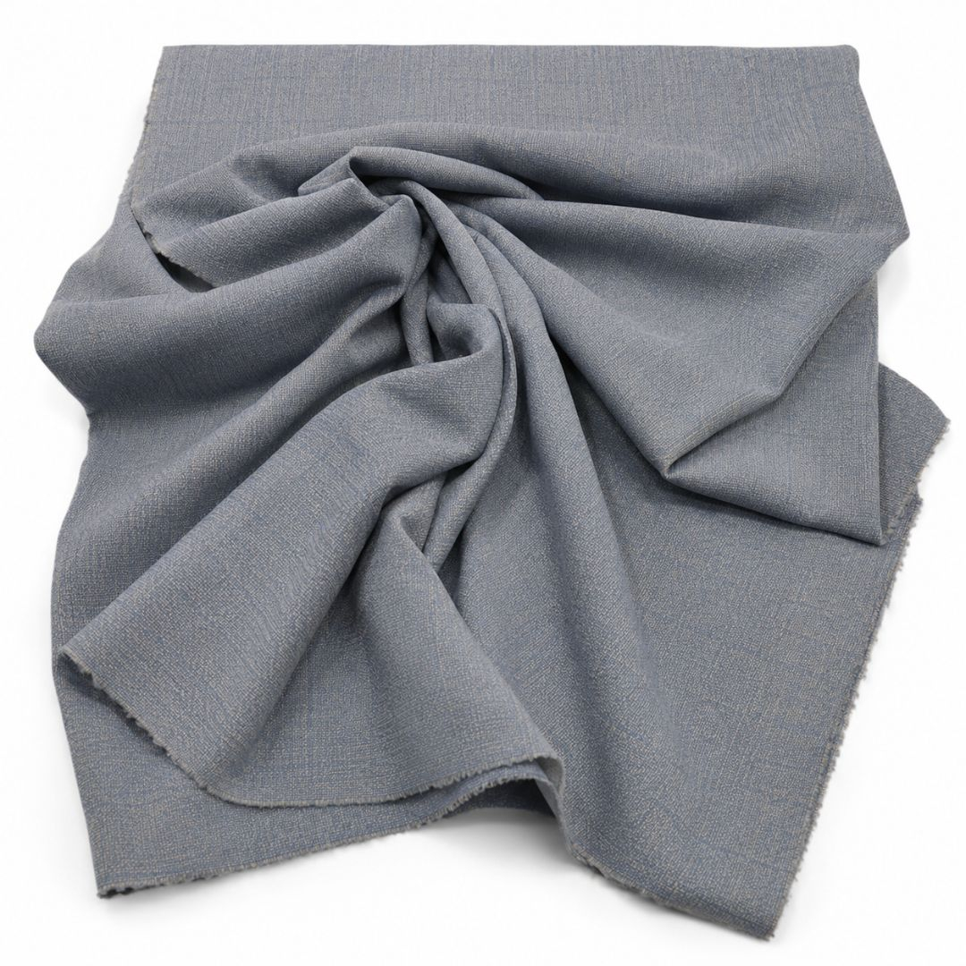 Premium Light Grey Birdseye Senator Fabric