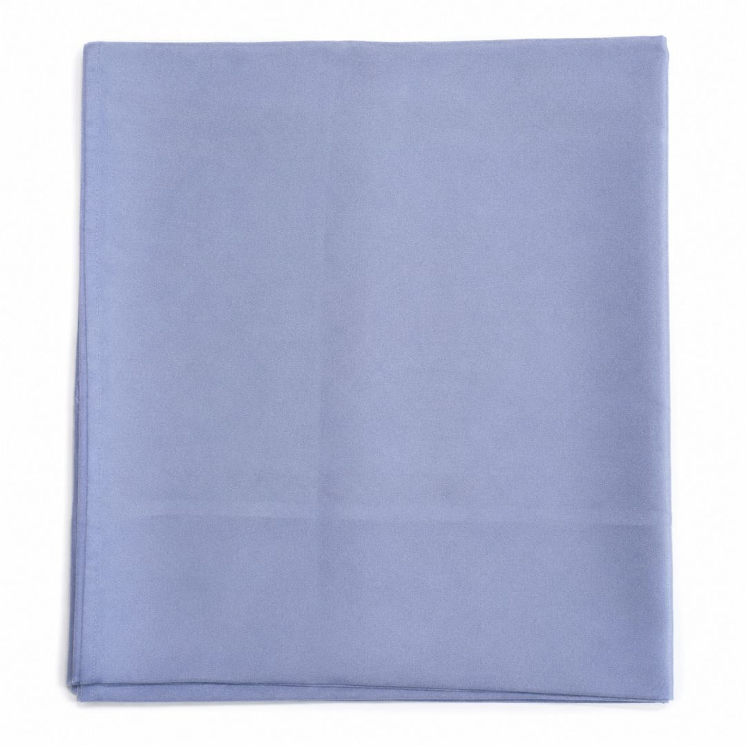 Premium Solid Light Blue Stock Fabric for Senator