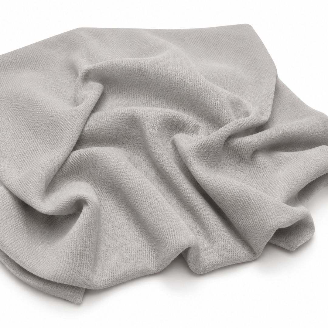 Premium Light Grey Stock fabric for senator