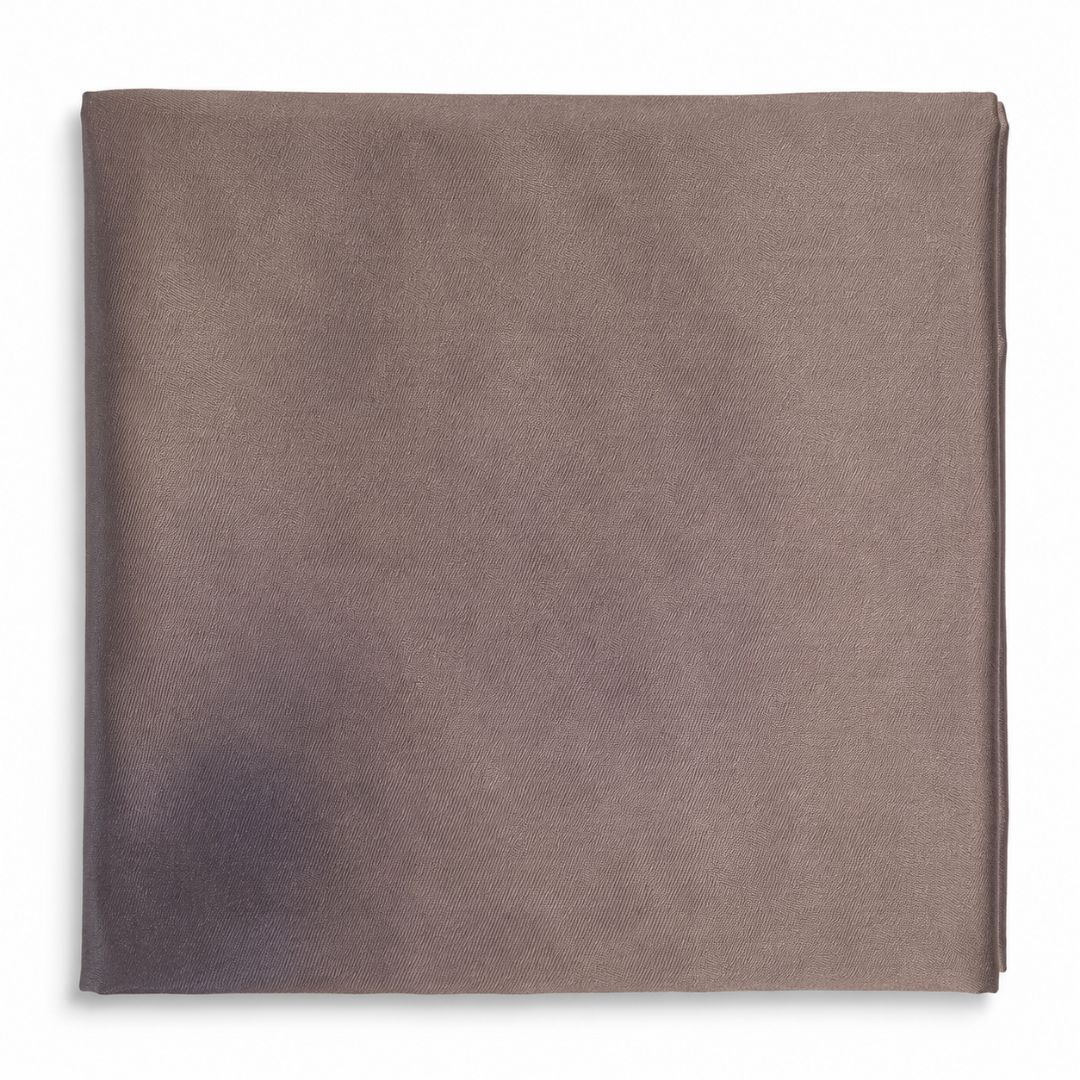 Premium Chocolate Brown Plain Jonkoso Fabric