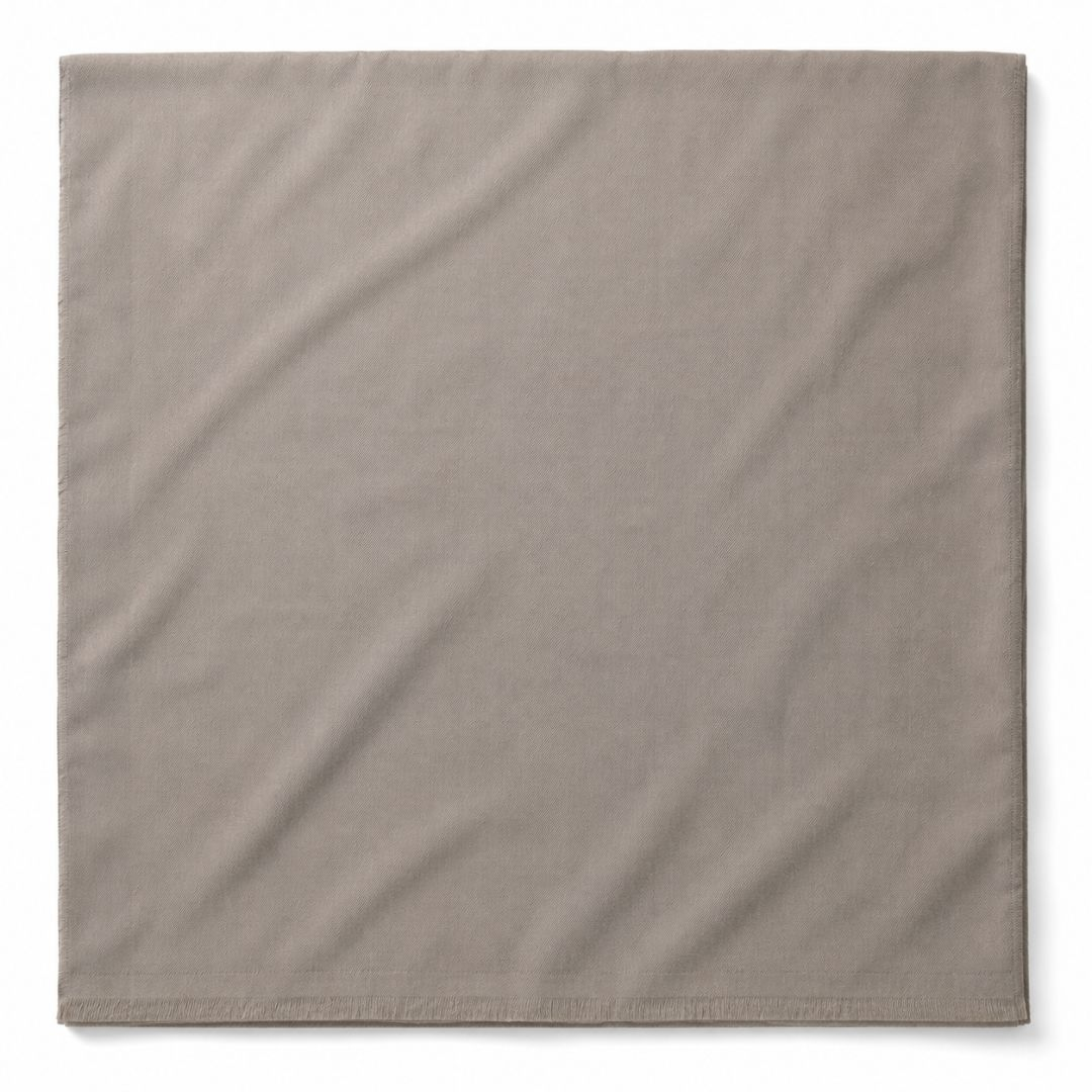 Light Grey Plain Jonkoso Fabric